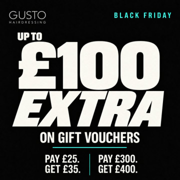 Image for Black Friday Gift Voucher: pay £75 get £100, or pay £300 get £400